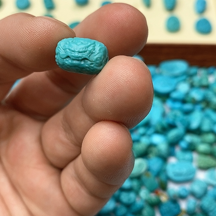 绿松石珠宝奇石未镶嵌