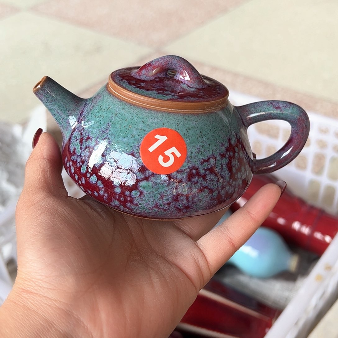 摆件郑家钧窑摆件微