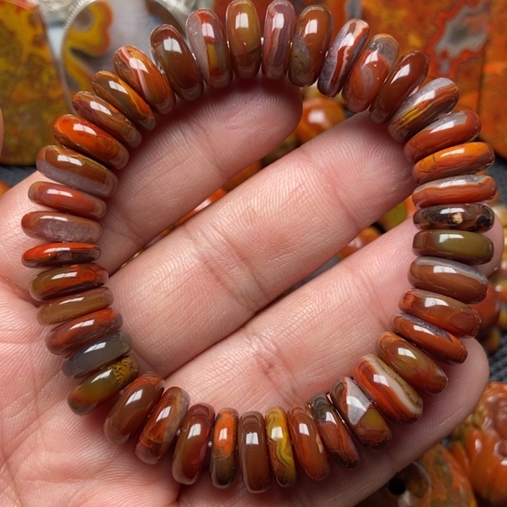 玛瑙/玉髓手串未镶嵌