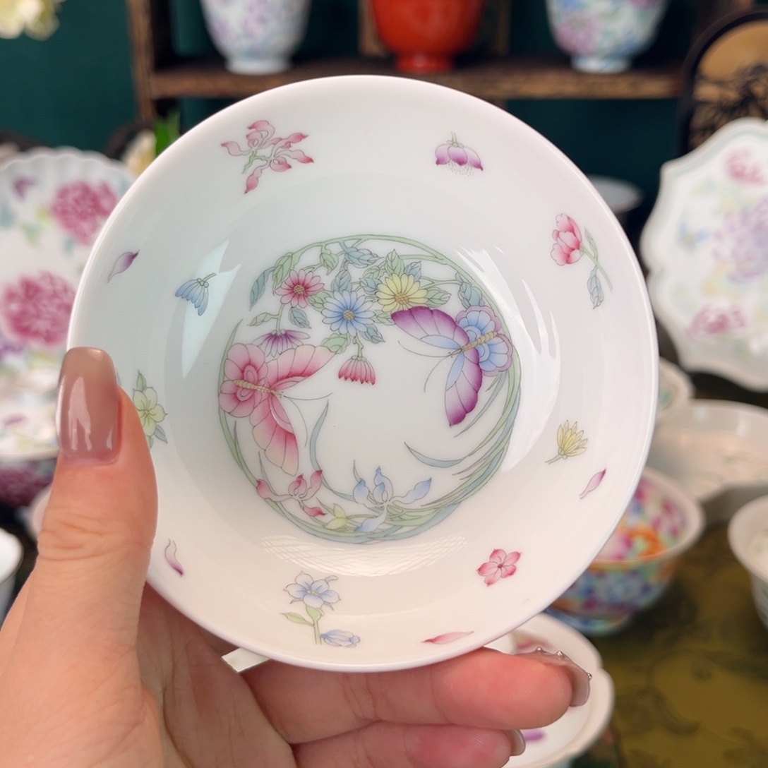 陶摆件景德镇陶瓷手绘茶器