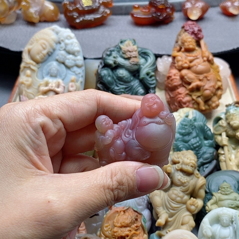 【闪购商品】未镶嵌吊坠定制玛瑙