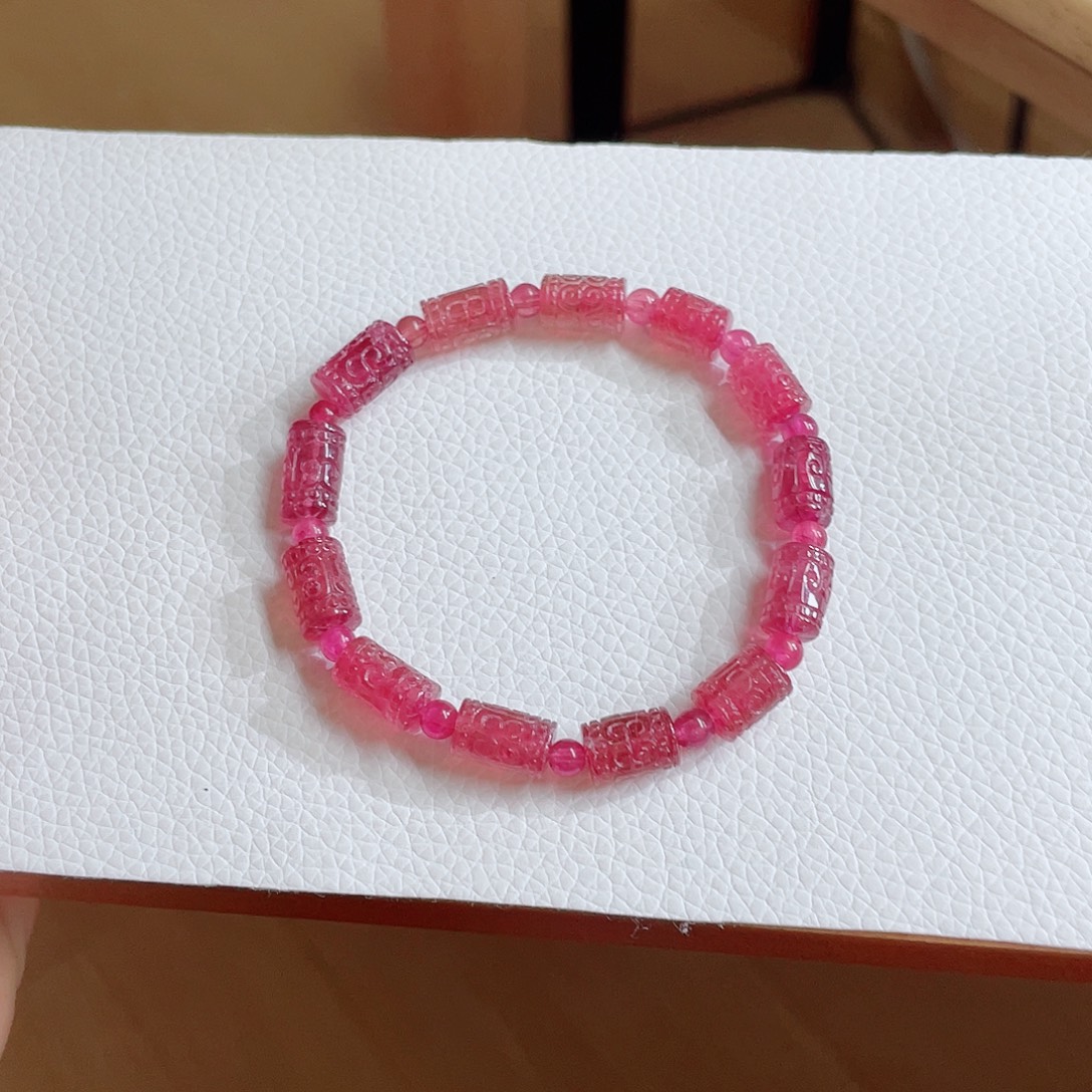 碧玺手链未镶嵌碧玺手链