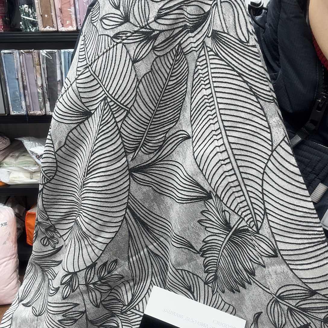 柞蚕丝貂毛羽绒标准水洗提花埋绳高货