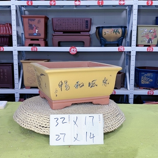 紫砂花盆宜兴紫砂厂