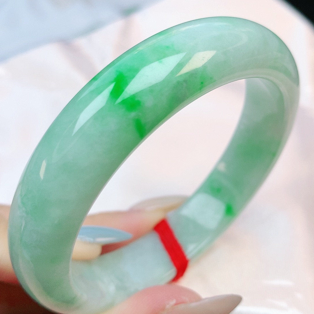 未镶嵌手镯翡翠56圈口882539