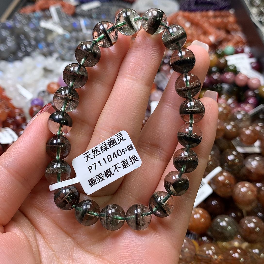 水晶手链未镶嵌，