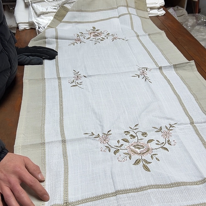 毛绒亚麻棉190-57/117厘米