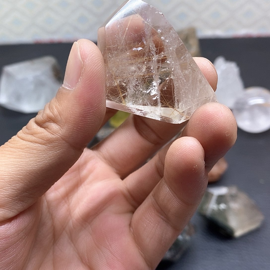 未镶嵌颈饰水晶水晶石193