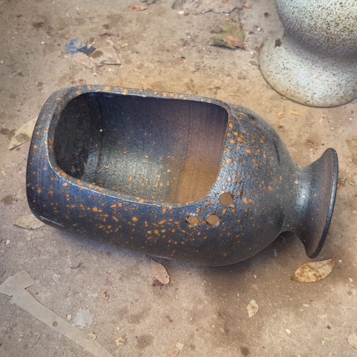 粗陶口径13/24/13进水口1.6厘米