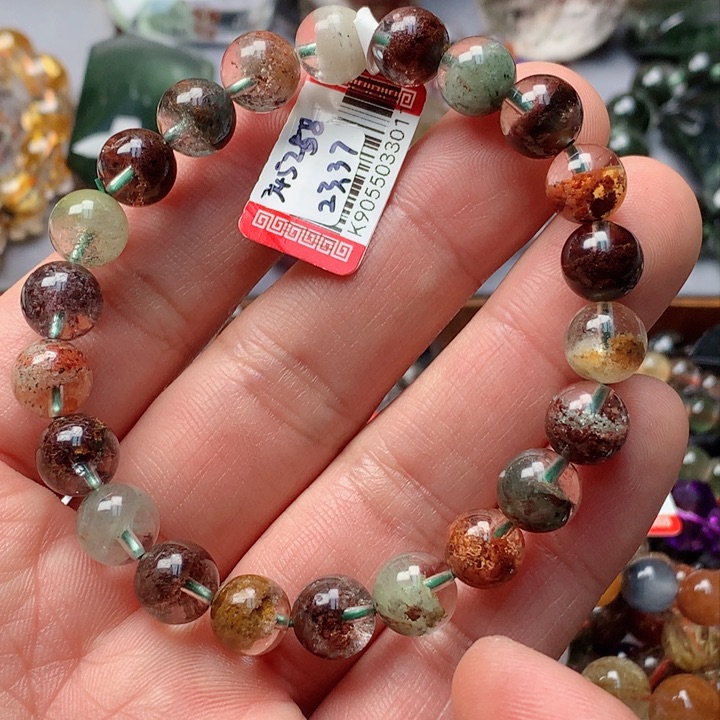 水晶手串未镶嵌天然