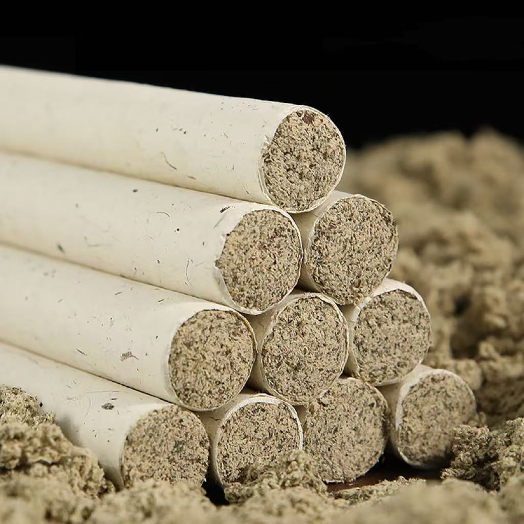 非蕲艾全科艾混打三遍艾绒不建议艾灸可以薰房间工厂代卖一份10支