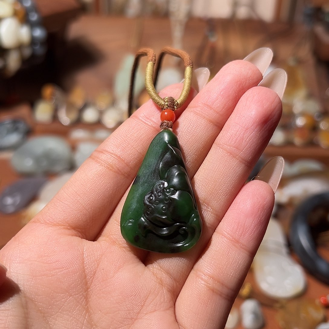 和田玉颈饰未镶嵌S****g