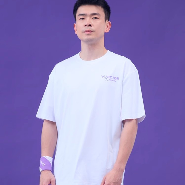 VICTOR/威克多胜利羽球服郑思维专属系列商品 运动短袖 T-501ZSW