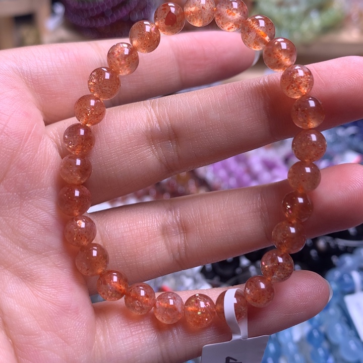 未镶嵌手串水晶6.6金太阳