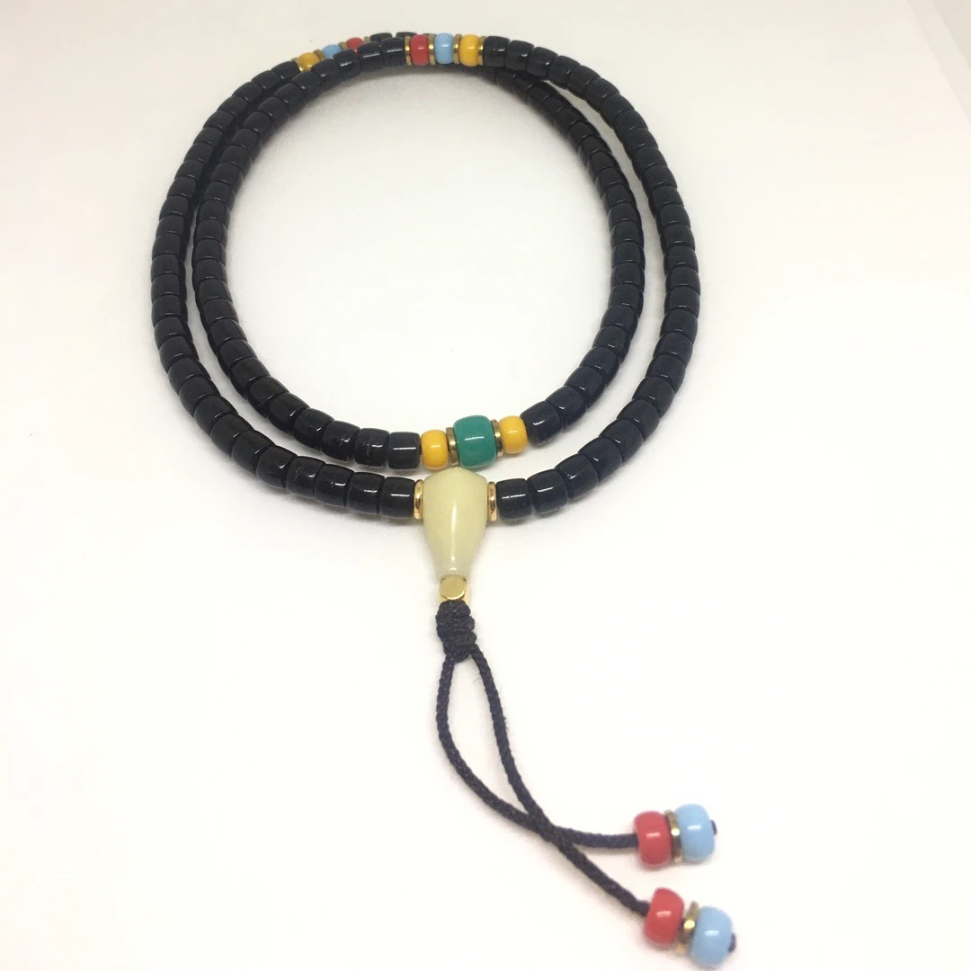 印尼原生态椰蒂108脖挂