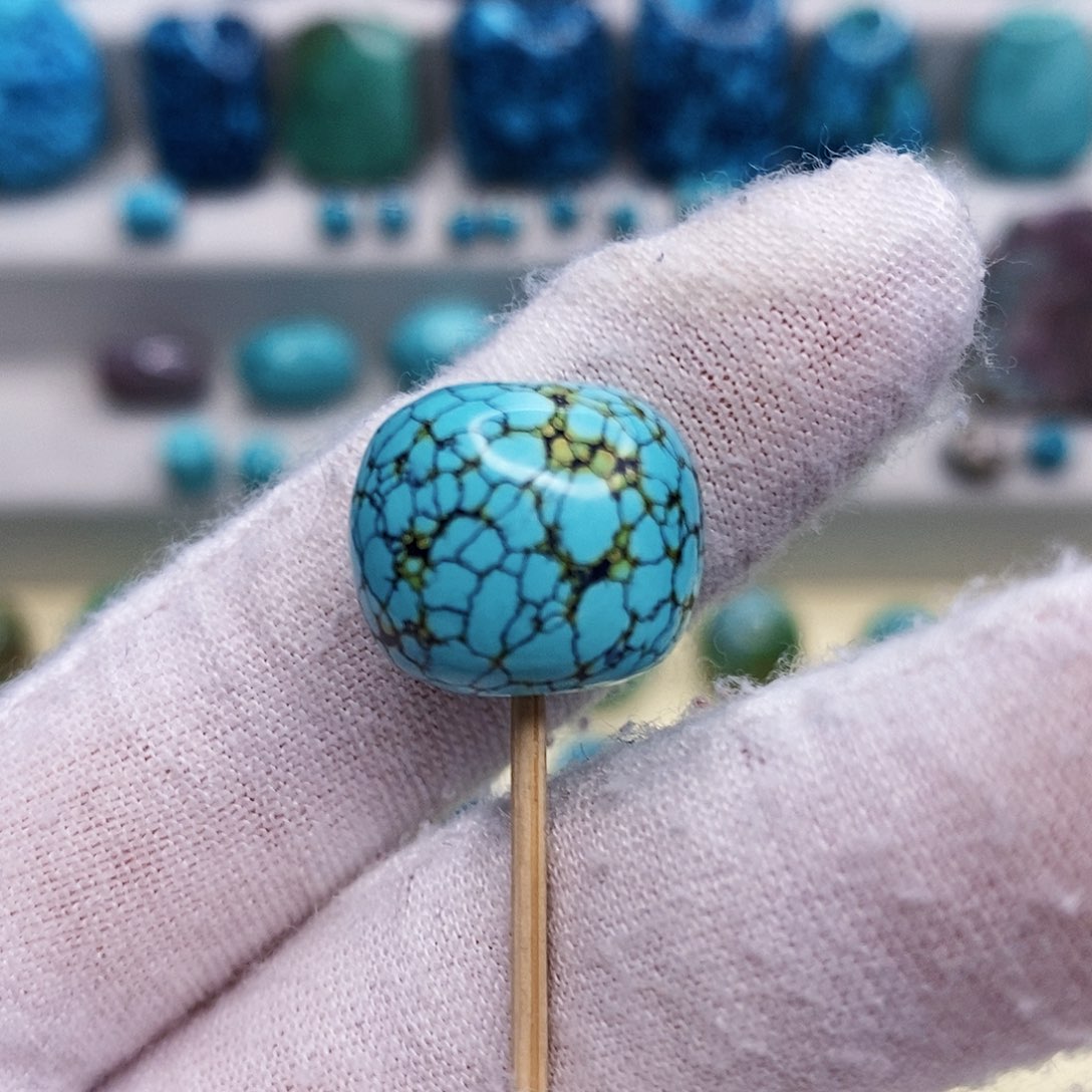 绿松石珠宝奇石未镶嵌