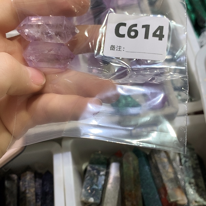 无***K水晶珠宝半成品未镶嵌天然水晶C614