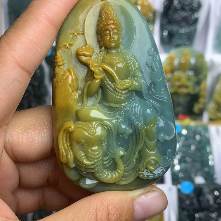 翡翠吊坠(不含链)未镶嵌