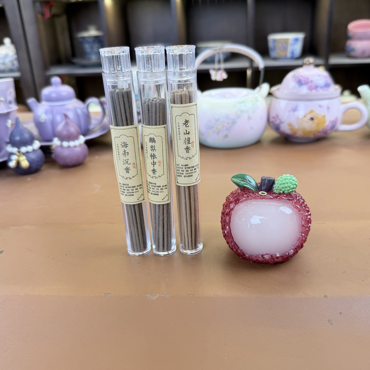 荔枝香插带三管香