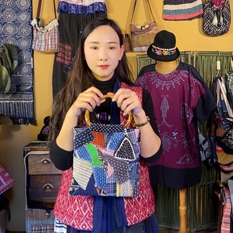 织绣手工制作包包