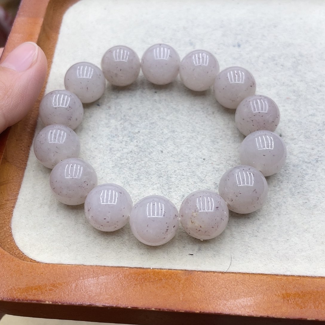 石英岩玉未镶嵌圈口56