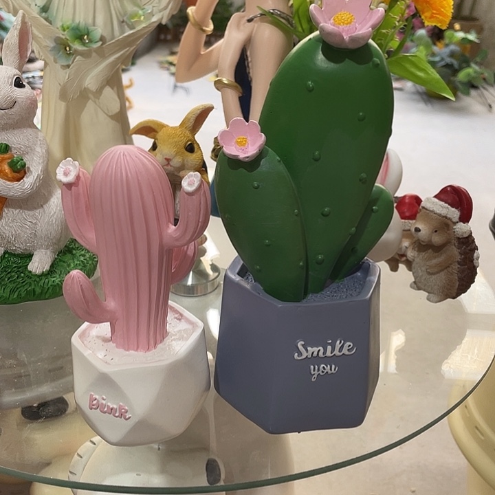 树脂样品样品样品仙人掌摆件