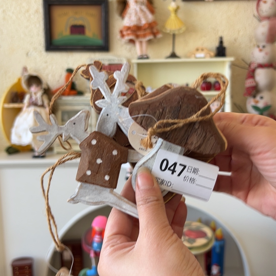 木外贸出口样品挂件摆件微瑕047