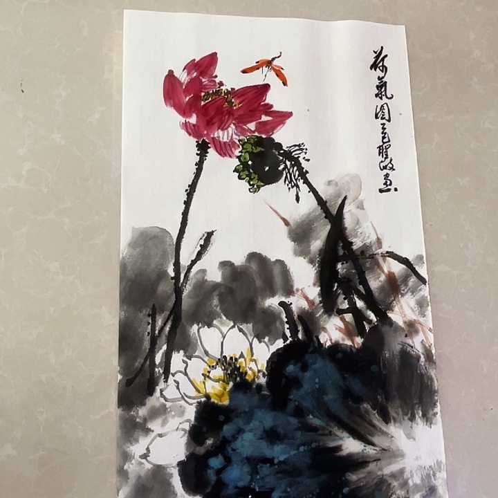 国画张圣敏先生纯手绘作品