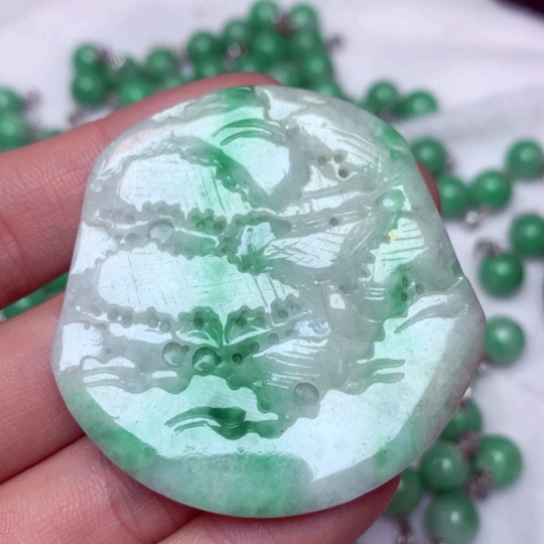 翡翠吊坠(不含链)未镶嵌