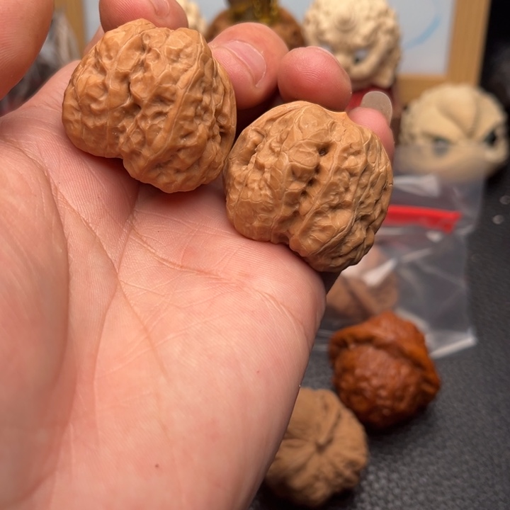 文玩核桃吊坠38蛤蟆