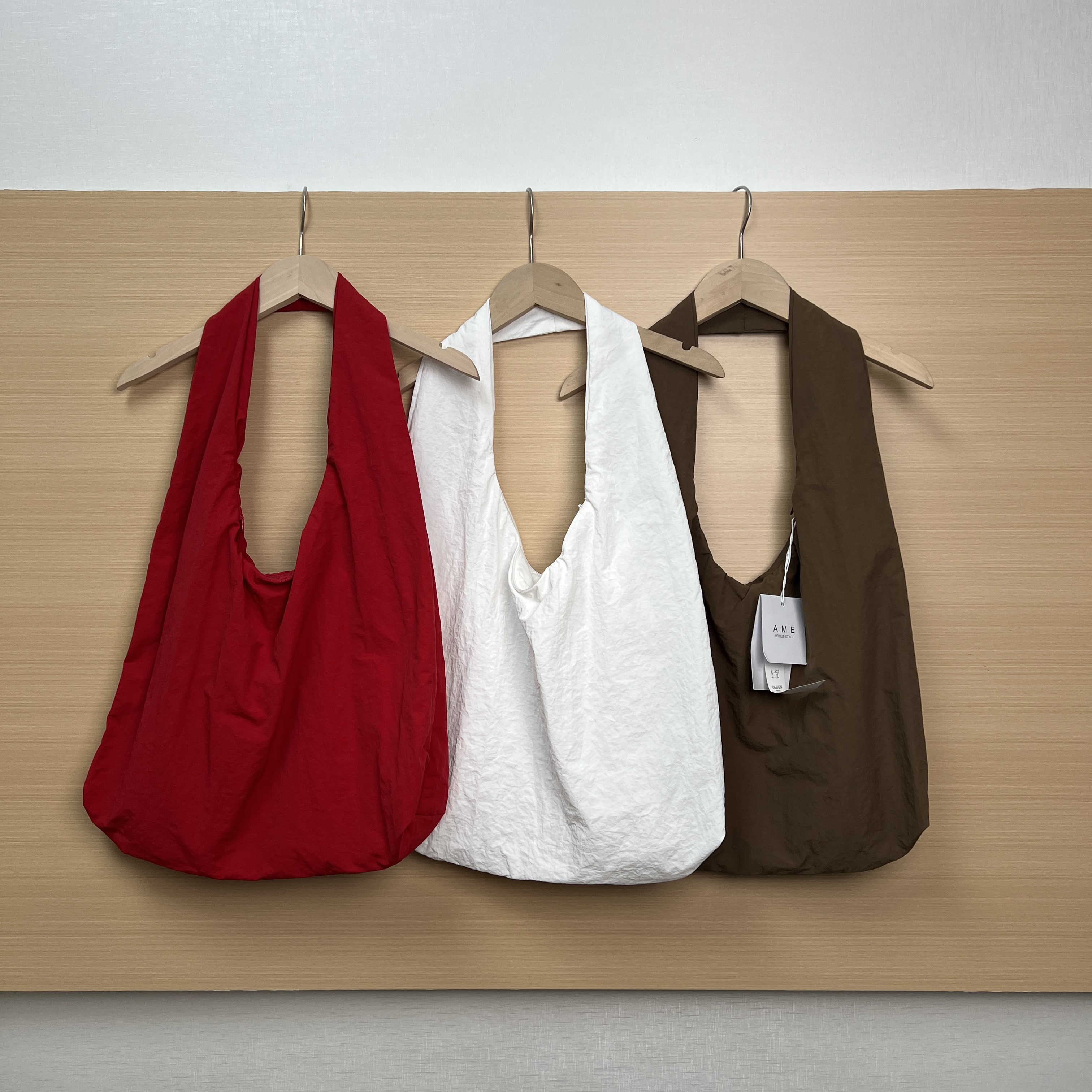 三色肌理感慵懒风速干帆布袋