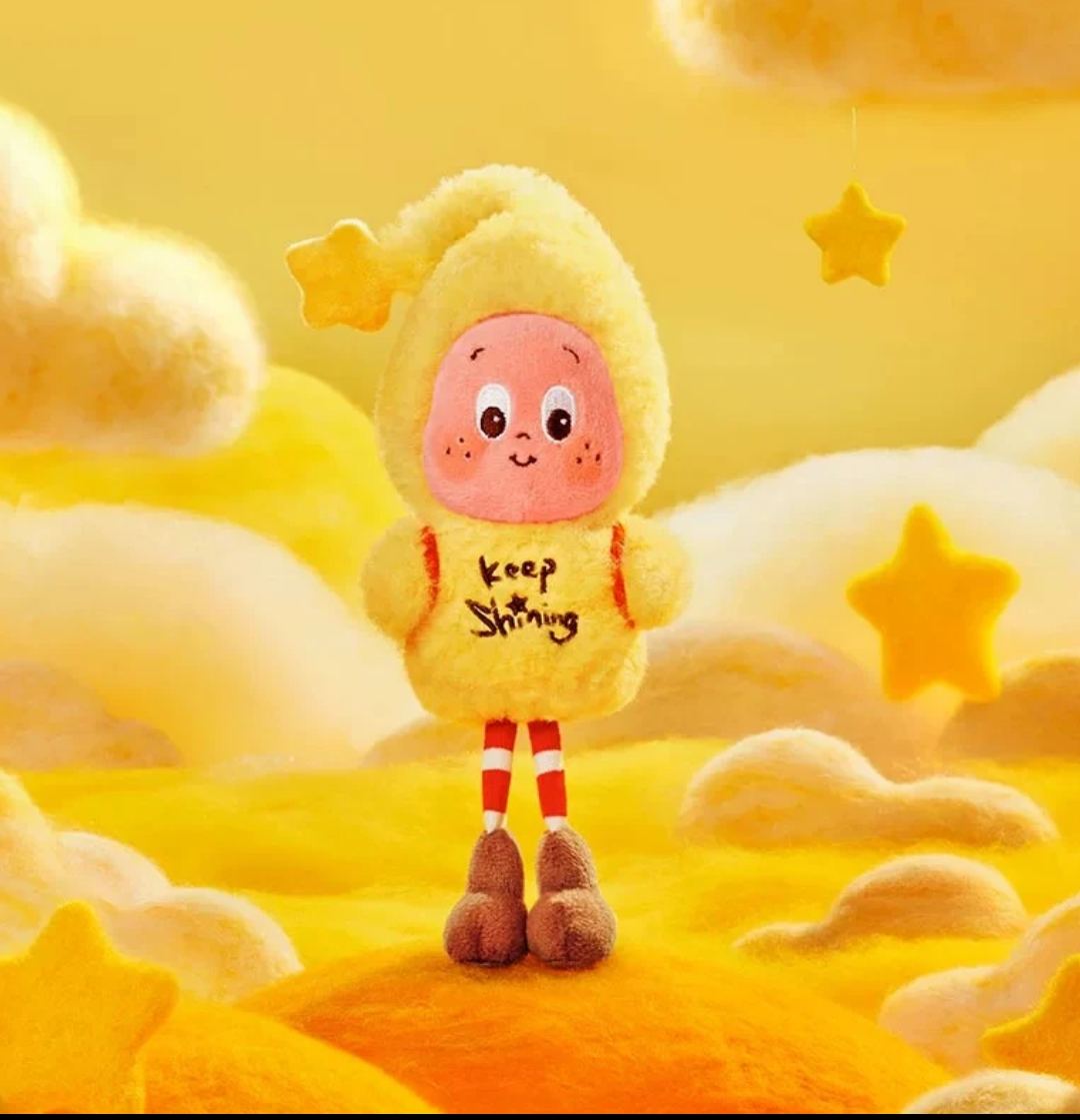 星星人好梦气象局系列毛绒挂件