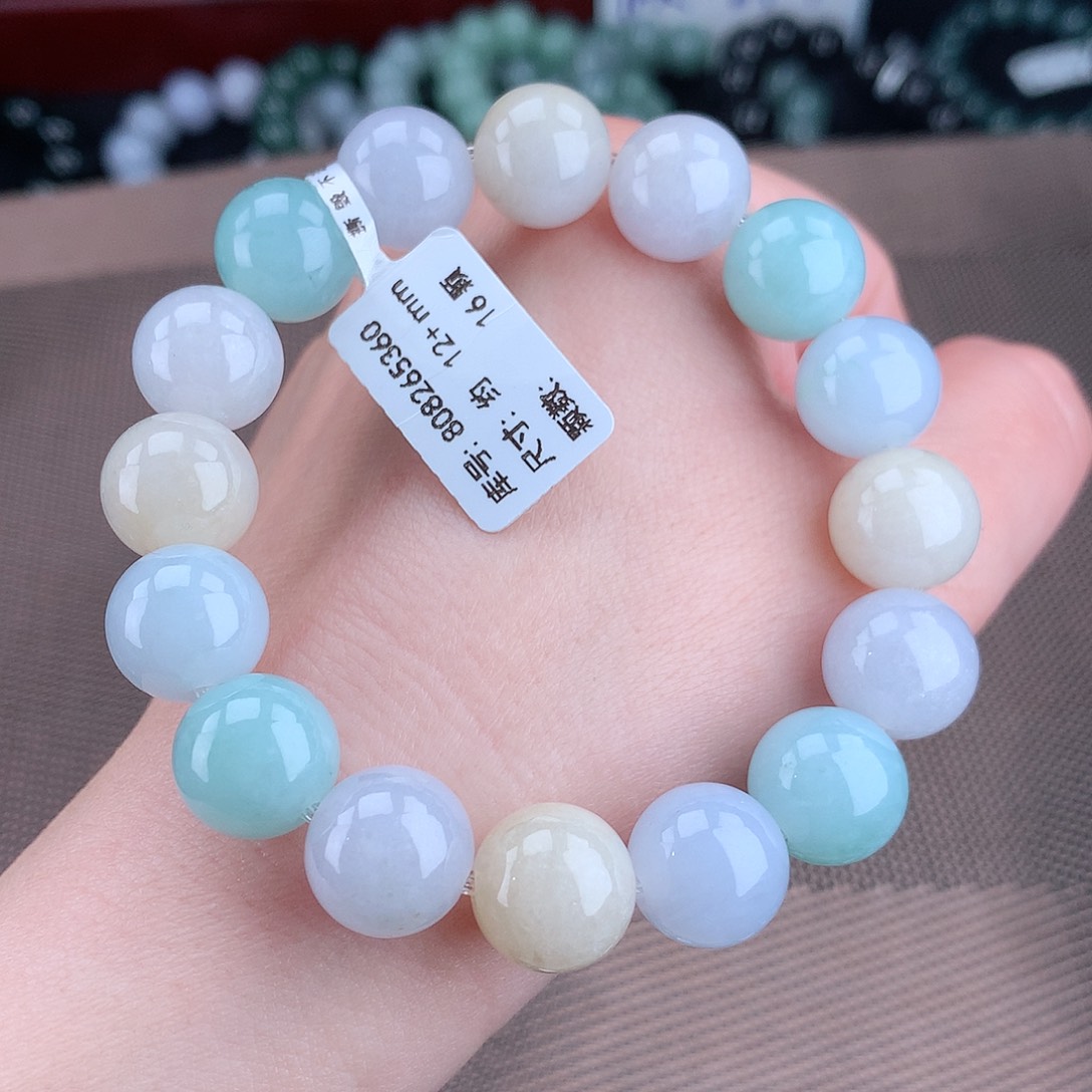 翡翠毛衣链未镶嵌