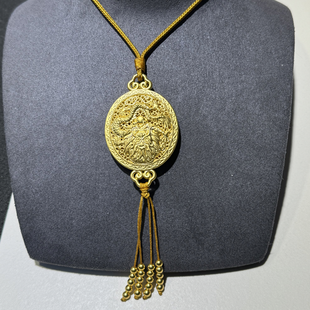 足金龙香囊9.42克➕珠子0.19✖️20  共13.22克