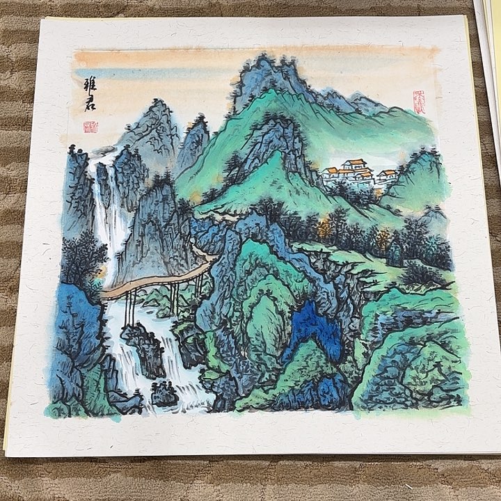 国画花鸟的翅膀是白色和50.50