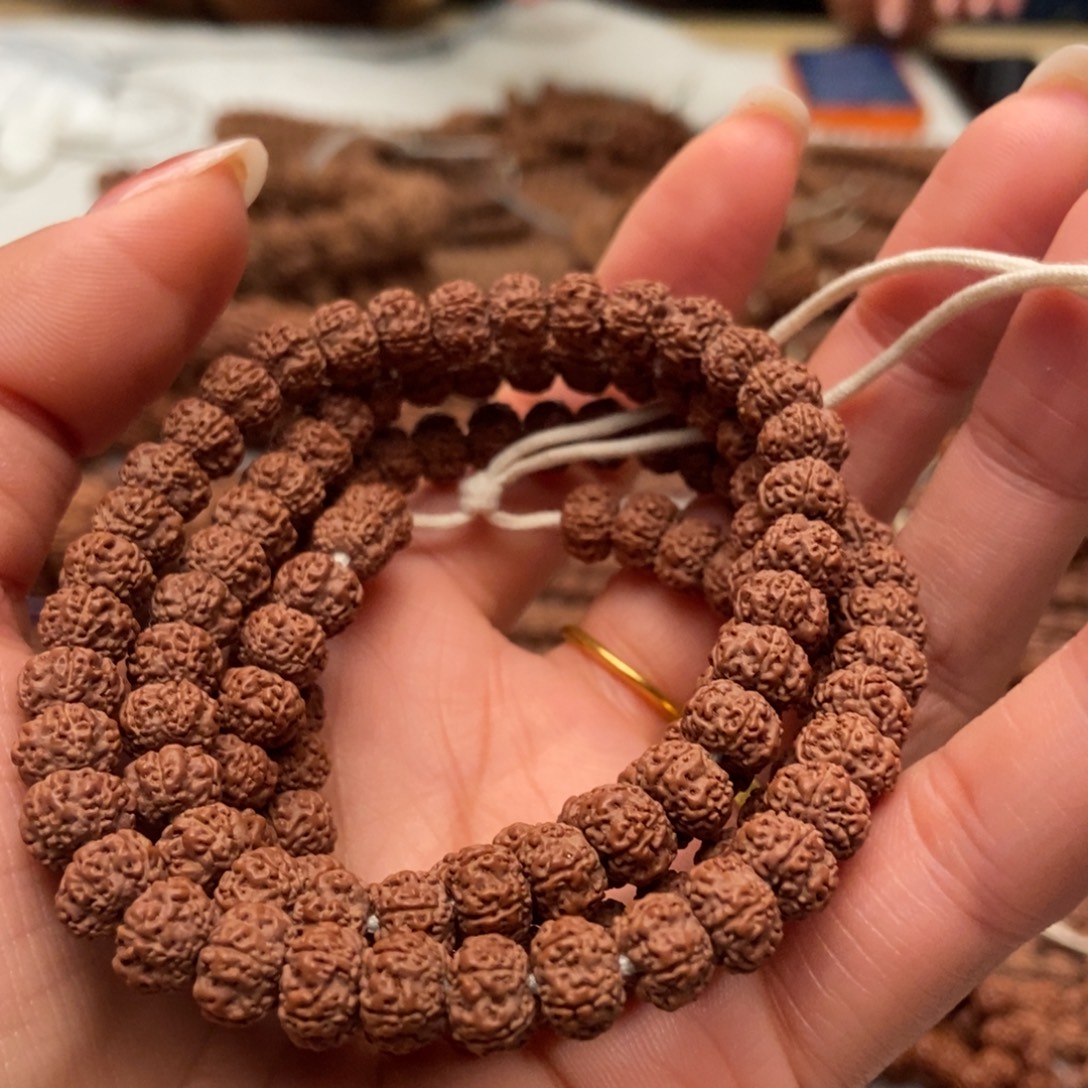 灯***工金刚菩提吊坠定制平细108卡8➕