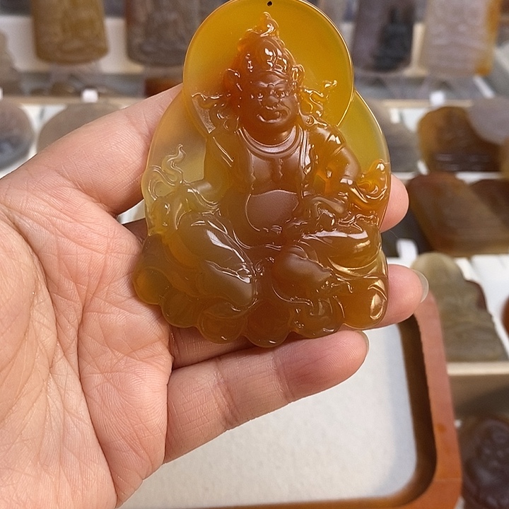 9***耀玛瑙/玉髓未镶嵌颈饰
