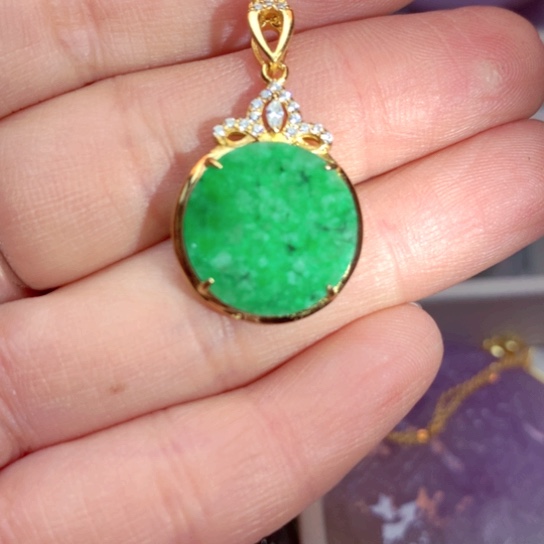 翡翠吊坠(不含链)未镶嵌