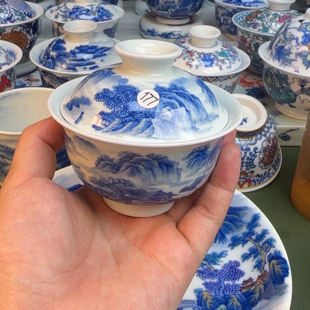 彦祖纯手工手绘茶具177