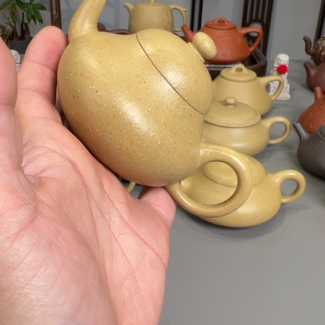 姜***哥茶壶紫砂梨皮梨形