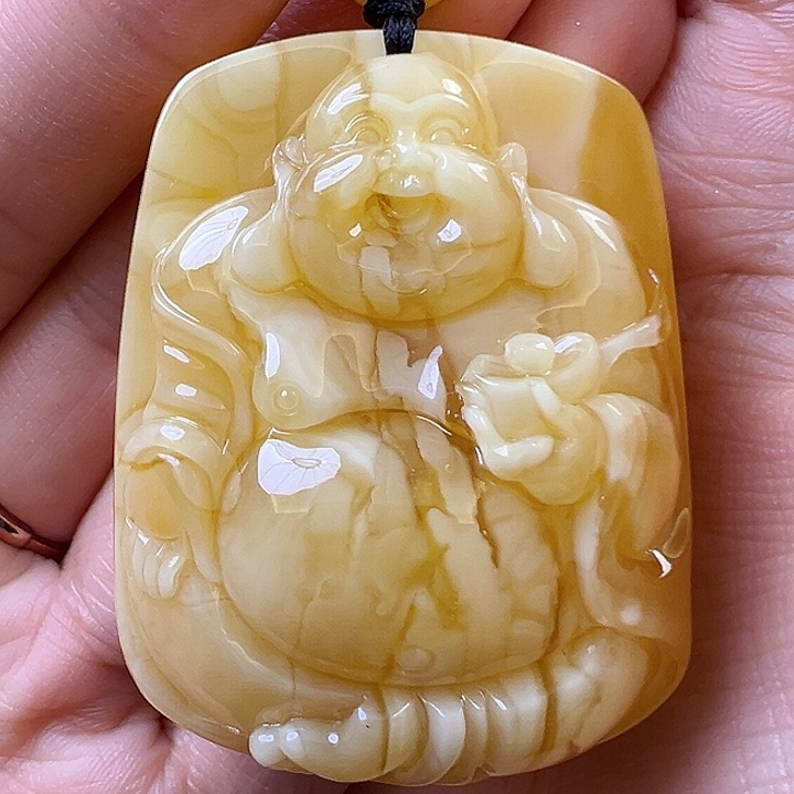 蜜蜡颈饰未镶嵌蜜蜡
