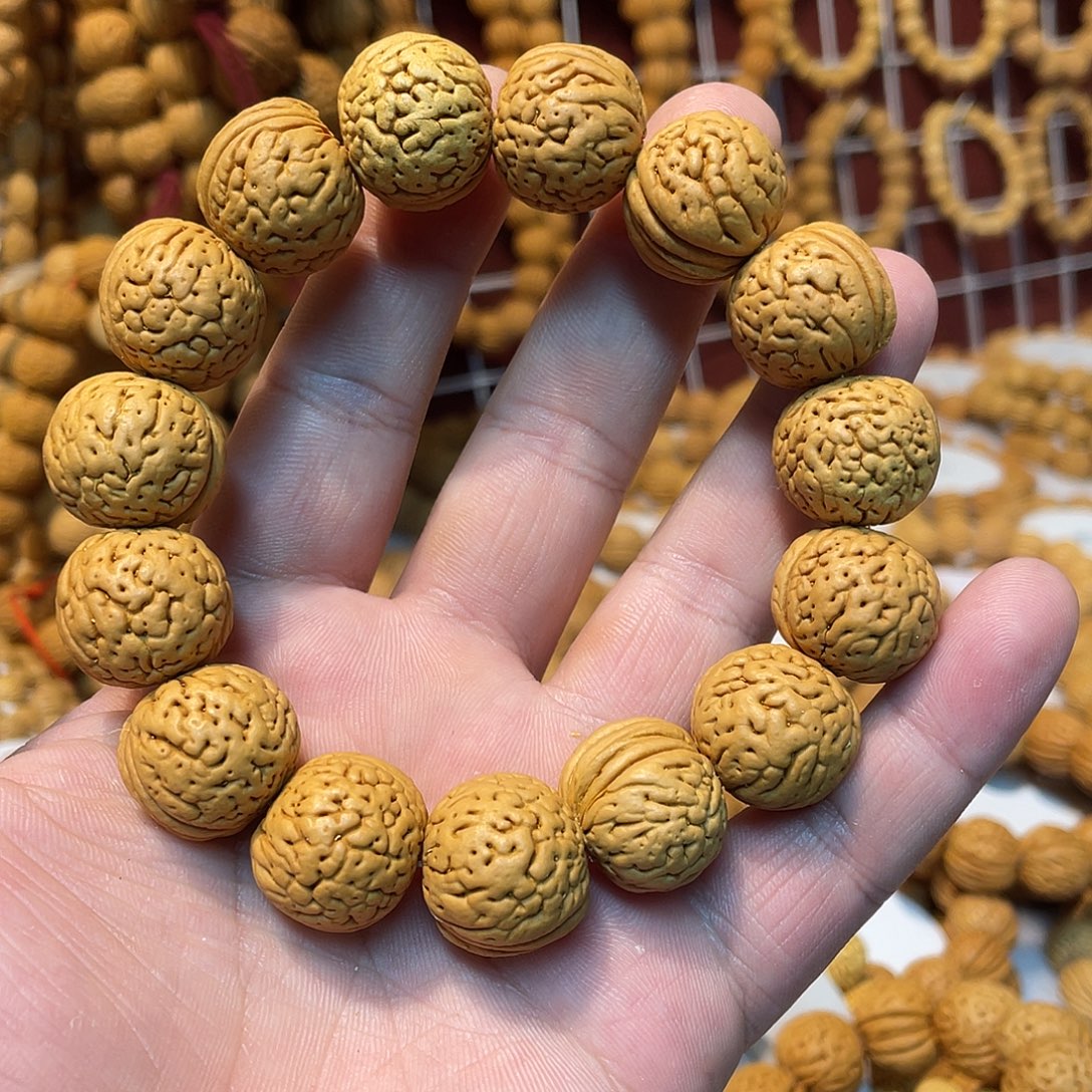 黑***镜手串桃核福利手串