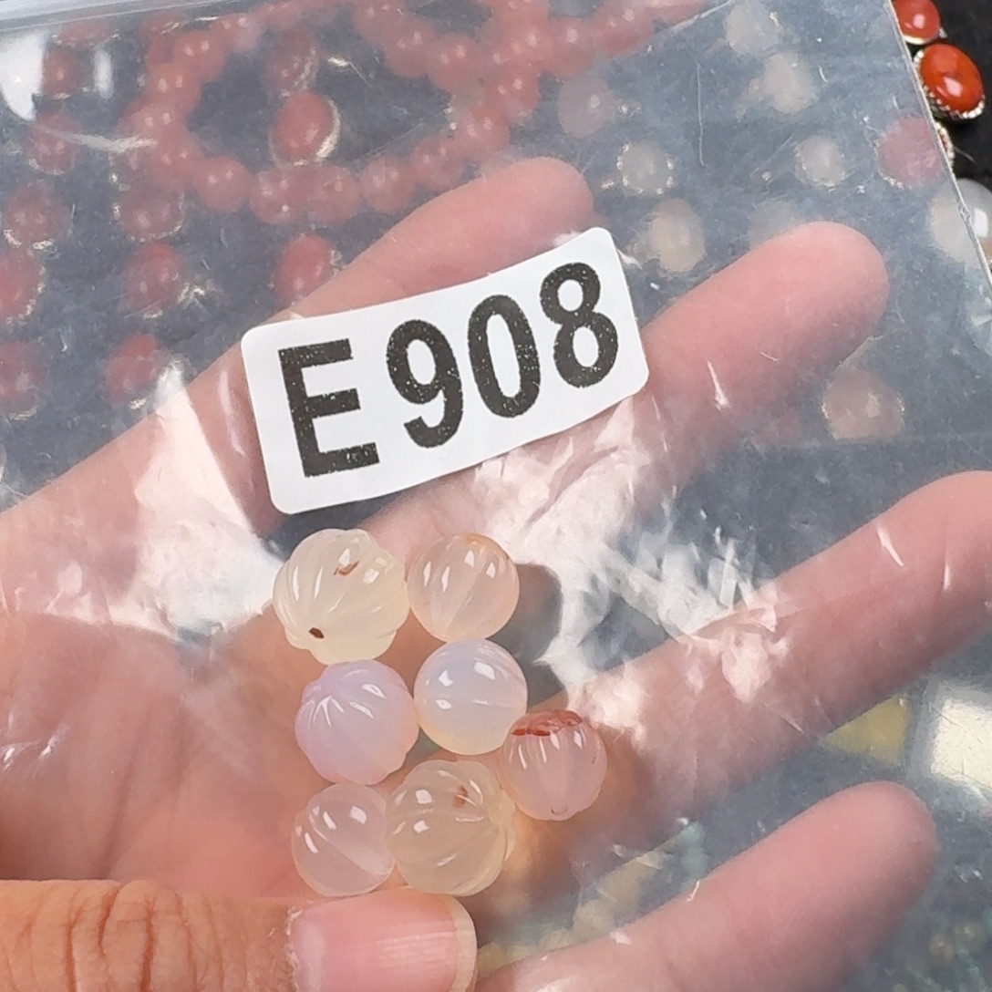 南红玛瑙未镶嵌珠宝奇石9-12+