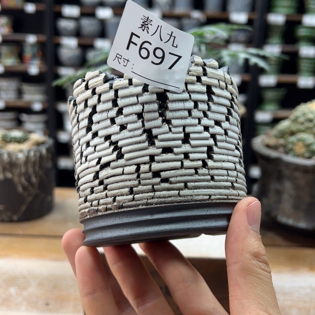 素八九陶瓷内口8高8.5