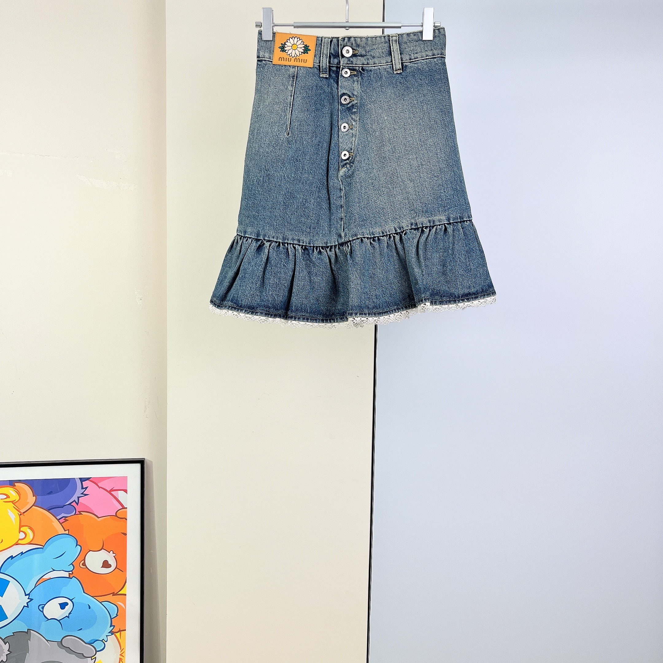 未使用 MIU MIU/缪缪 短裙/36码/xsp10396