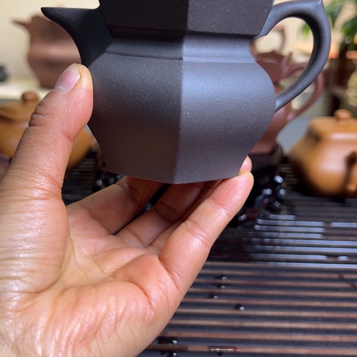 烽***心紫砂公道杯宜兴紫砂200