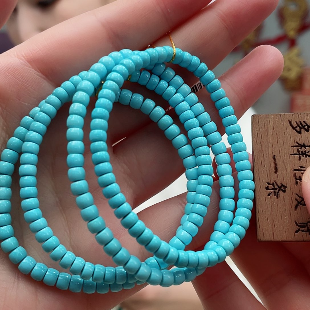 绿松石手串未镶嵌