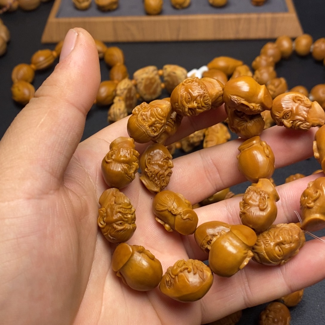 橄榄核手串/手链鹏*&文华十八罗汉