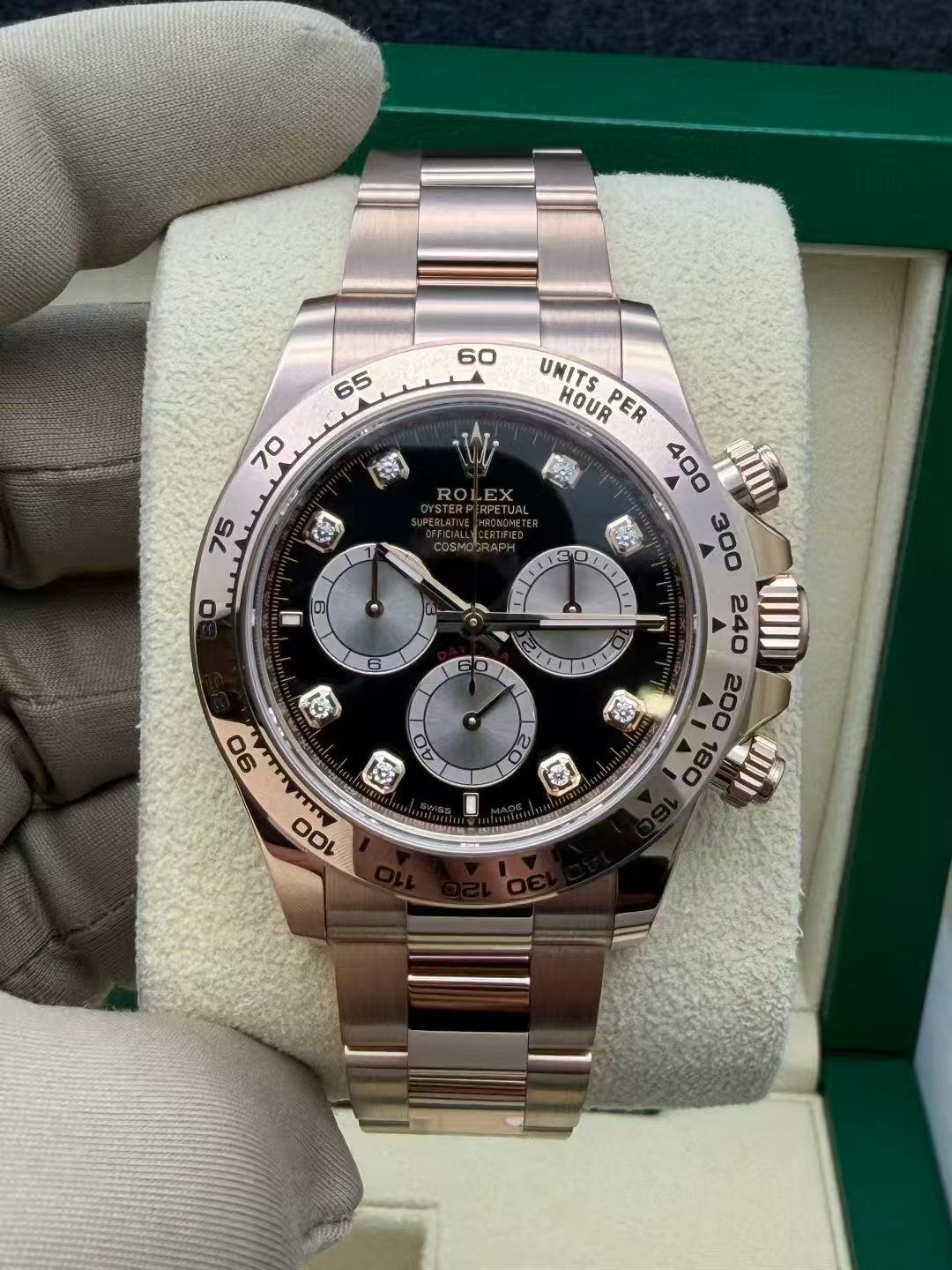 99新 Rolex/劳力士 杜师傅/迪通拿/黑钻/自动男