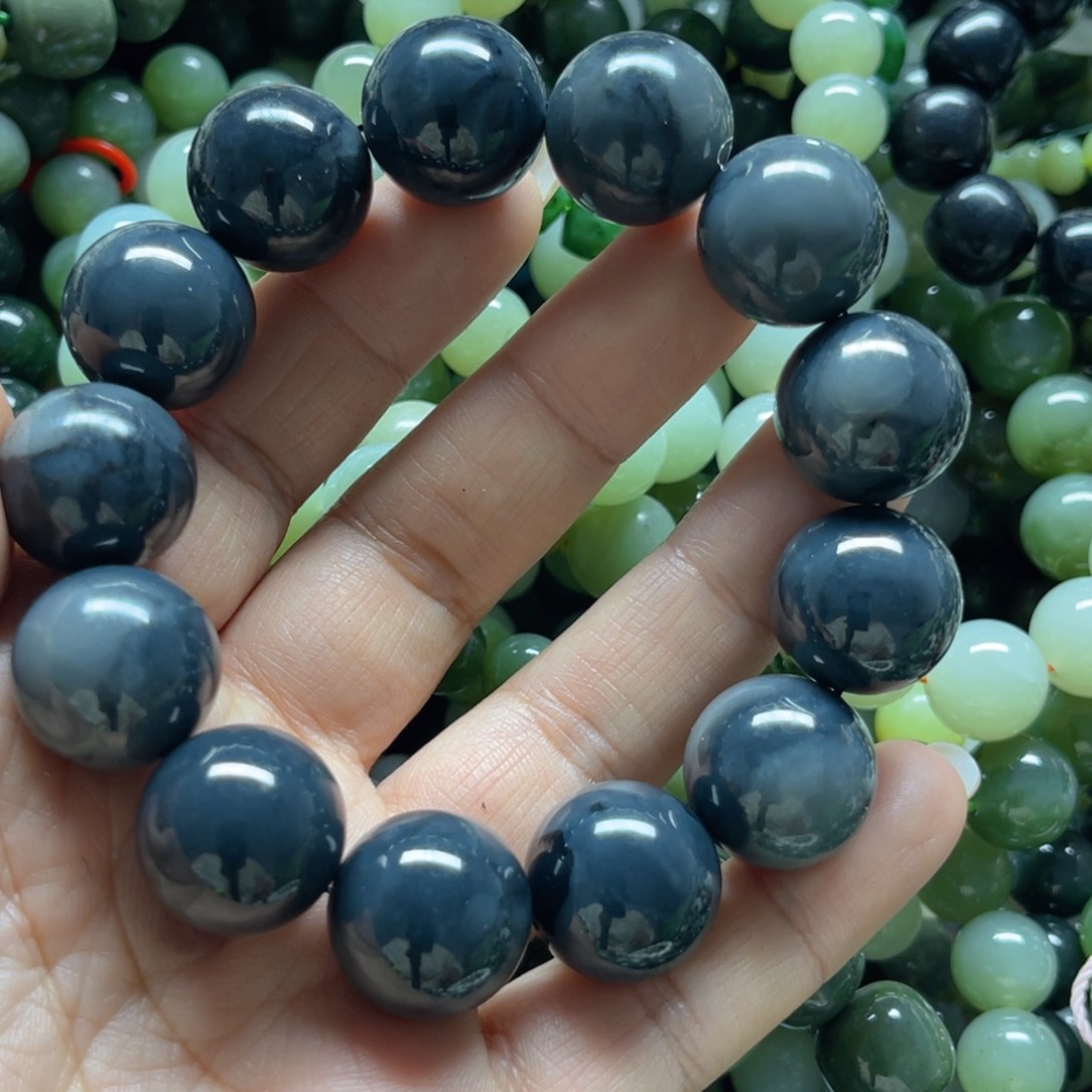 和田玉手链未镶嵌